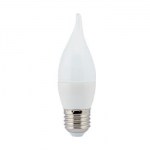 Лампа светодиодная Ecola Candle LED Tailed 5.3W E27 2700K C7YW53ELC