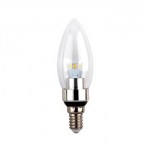 Лампа светодиодная Ecola Candle LED Premium Crystal 3.3W E14 4000K C4CV33ELB