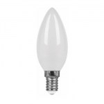 Лампа светодиодная Feron LB-58 филамент свеча матовая C35 5W E14 2700K 25647