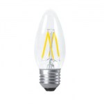 Лампа светодиодная Ecola Candle LED Filament 5W E27 2700K N7CW50ELC