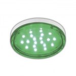 Лампа светодиодная Ecola GX53 LED Color Tablet 4.4W Green T5TG44ELC
