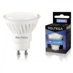 Лампа светодиодная Voltega Ceramics LED GU10 7W 4000K VG1-S2GU10cold7W-C 8332