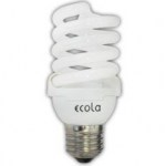 Лампа энергосберегающая Ecola Spiral 25W Slim Full E27 2700K(Z7SW25ECL)