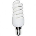 Лампа энергосберегающая Ecola Spiral 11W Micro Full Plus E14 4100K(Z4FV11ECC)