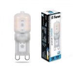 Лампа светодиодная Feron LB-430 G9 5W 6400K 25638