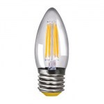 Лампа светодиодная Voltega Crystal LED Свеча 4W E27 2800K VG10-C1E27warm4W-F 8334