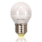 Лампа светодиодная Voltega Simple LED Шар 5.7W E27 2800K