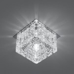 Встраиваемый светильник Gauss Crystal CR024 кристалл