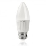 Лампа светодиодная Voltega Ceramics LED Свеча 6.5W E27 4000K VG1-C2E27cold6W-C 5718