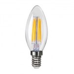 Лампа светодиодная Voltega Crystal LED Свеча 4W E14 4000K VG10-C1E14cold4W-F 6998