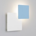 Настенный светильник Eurosvet Screw 40136/1 белый/голубой