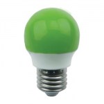 Лампа светодиодная Ecola Globe LED Color 2.6W G45 E27 Green K7CG26ELB
