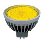 Лампа светодиодная Ecola MR16 LED Color 4.2W GU5.3 Yellow M2CY42ELC