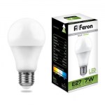 Лампа светодиодная Feron LB-91 A60 7W E27 4000K 25445