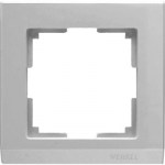 Рамка Werkel Stark 1 пост серебряный WL04-Frame-01