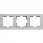 Рамка Werkel Stark 3 поста серебряный WL04-Frame-03